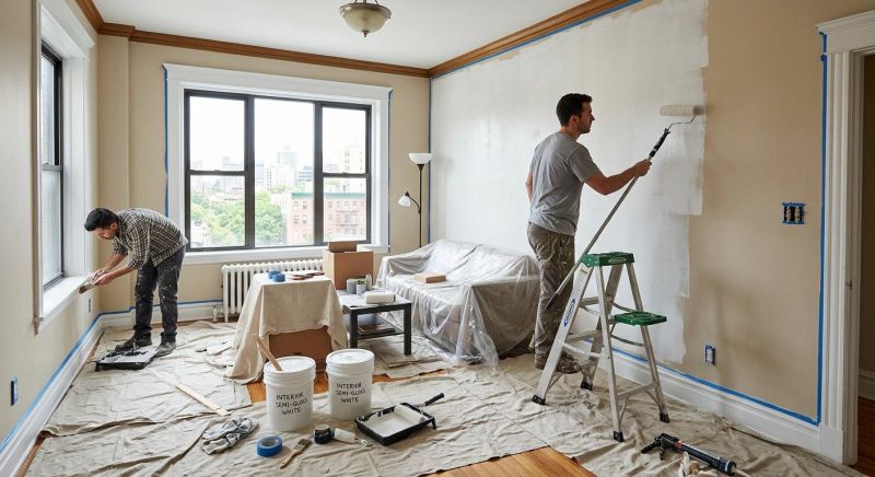 Condo Interior Painting in Wilmington, NC