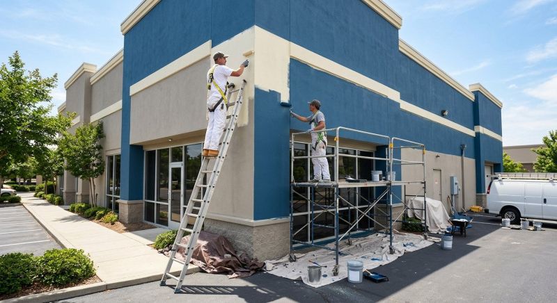 Outdoor Commercial Painting in Longmont, CO