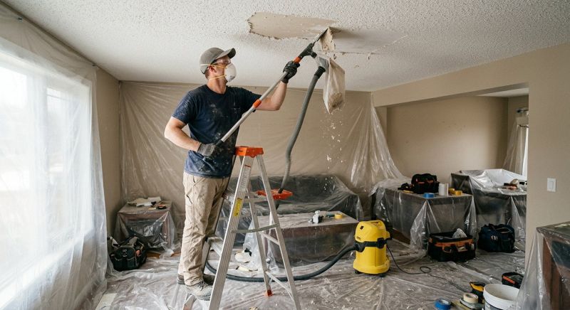 Popcorn Ceiling Scraping in Waco, TX
