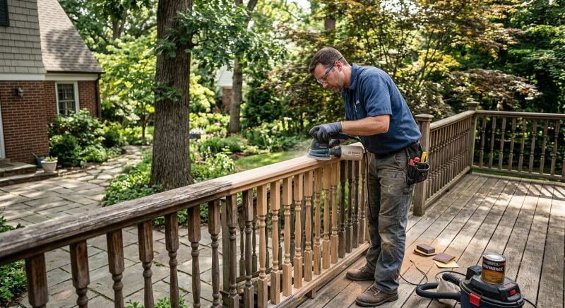 Railing Refinishing in Waco, TX