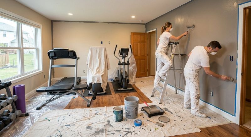 Rec Room Painting in Wilmington, NC