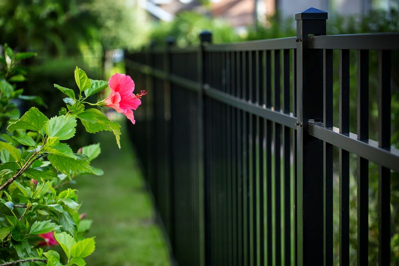 Aluminum Fence Painting in Waco, TX