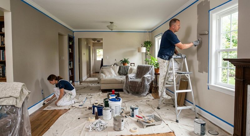 Building Interior Painting in Wilmington, NC