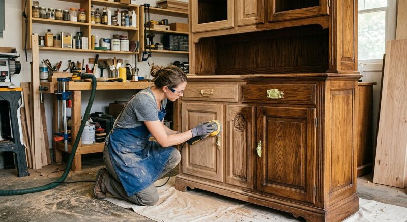 Cabinet Glazing Service in Cincinnati, OH