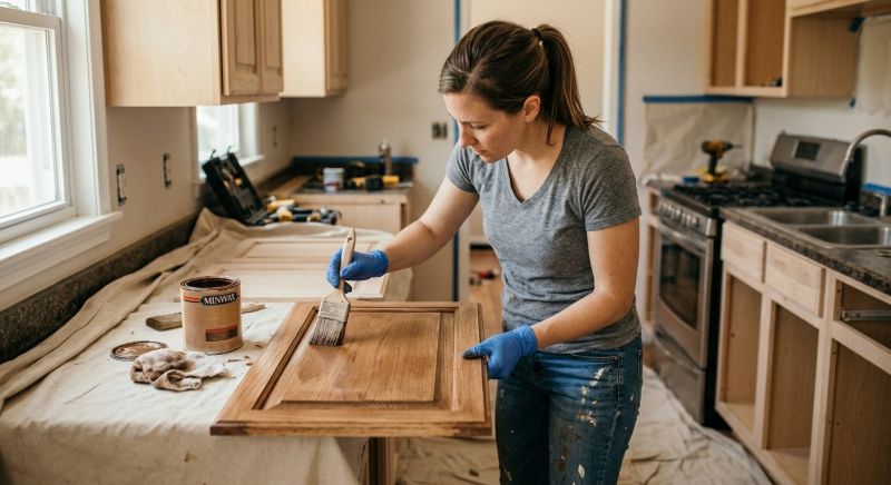 Cabinet Staining Service in Kokomo, IN