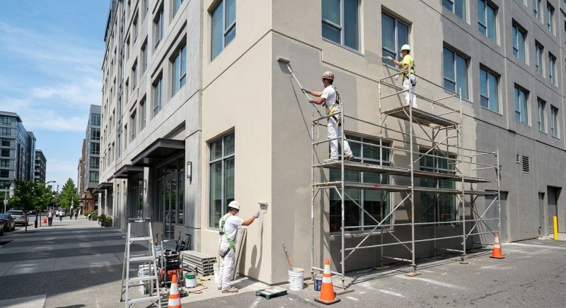 Commercial Concrete Painting in Longmont, CO