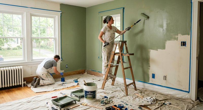 Exercise Room Painting in Wilmington, NC