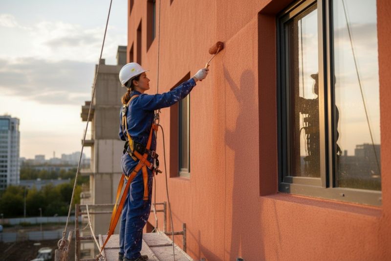 Fascia Painting in Arvada, CO