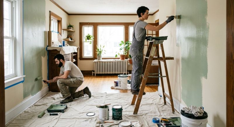 House Ceiling Painting in Kansas City, KS