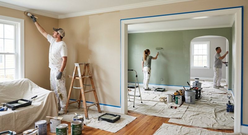 House Interior Painting in Wilmington, NC