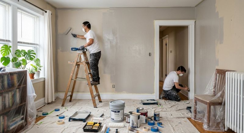 House Interior Painting in Kansas City, KS