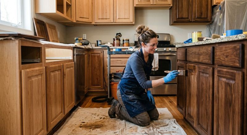 Kitchen Cabinet Refinishing in Indianapolis, IN