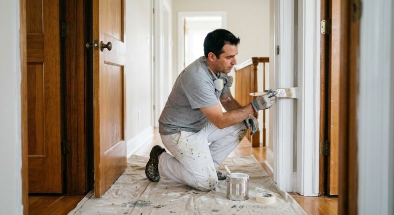 Mantel Painting in Waco, TX
