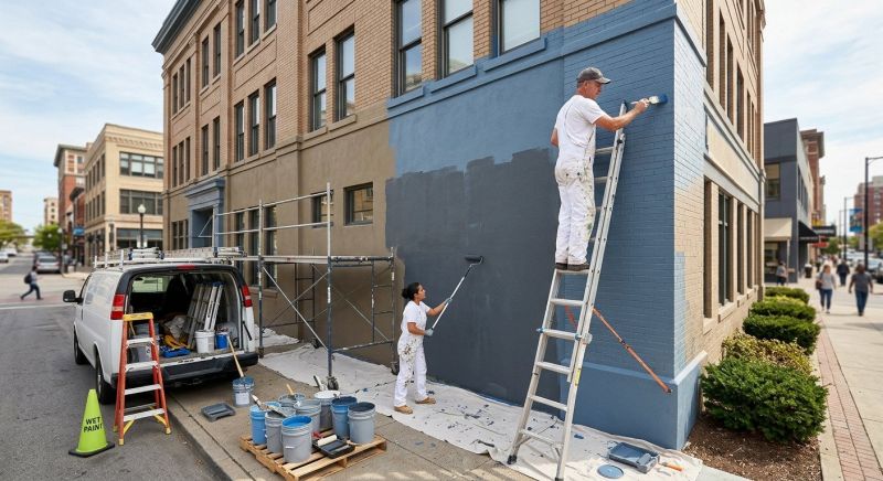 Outdoor Commercial Painting in Fort Collins, CO