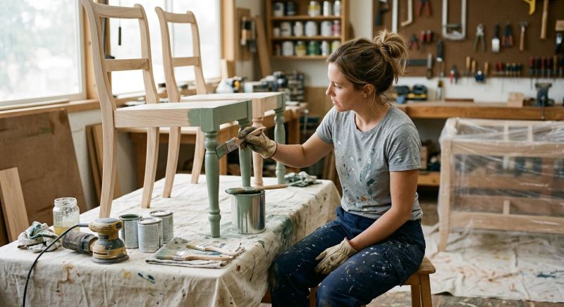 Rocking Chair Painting in Waco, TX
