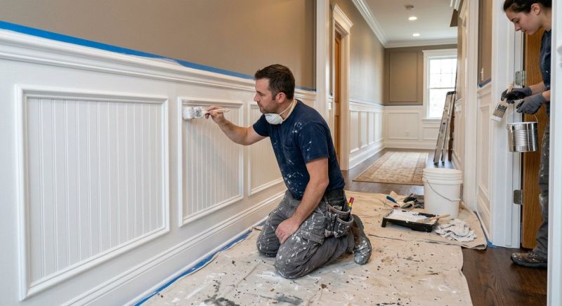 Shiplap Painting in Wilmington, NC