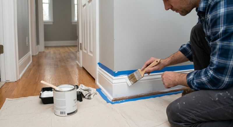 Wood Trim Painting in Wilmington, NC